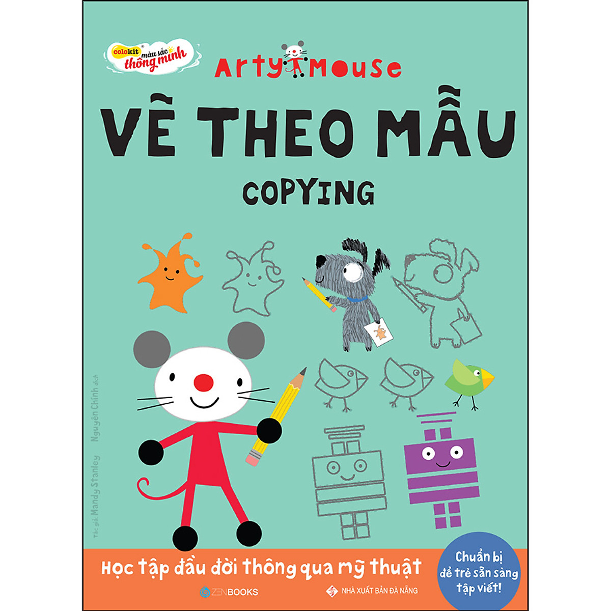 Arty Mouse - Vẽ Theo Mẫu (Học Tập Đầu Đời Thông Qua Mỹ Thuật)